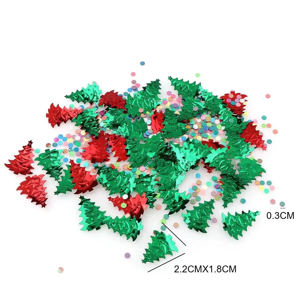 Kerstboomfeest Confetti – Decoratieve Kerstboomvormen voor Feestjes