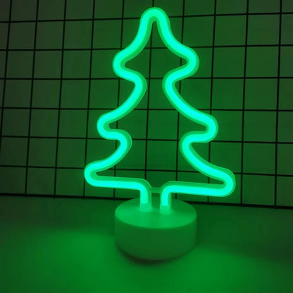 Kerstlicht Neonboom – LED Sfeerverlichting met USB-aansluiting
