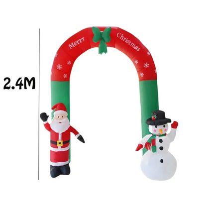 Opblaasfiguur Noël – Decoratieve Kerstversiering voor Binnen en Buiten