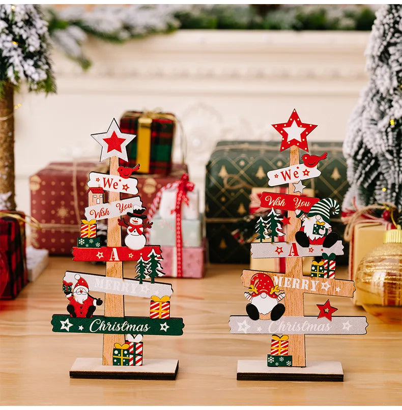 Kerstmanpret – Kerstboomdecoratie met Kerstman en Feestbordje