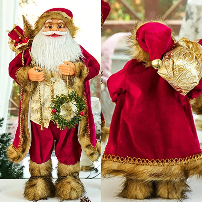 Noëlvaro – Kerstman Pop 30 cm voor Feestelijke Kerstdecoratie