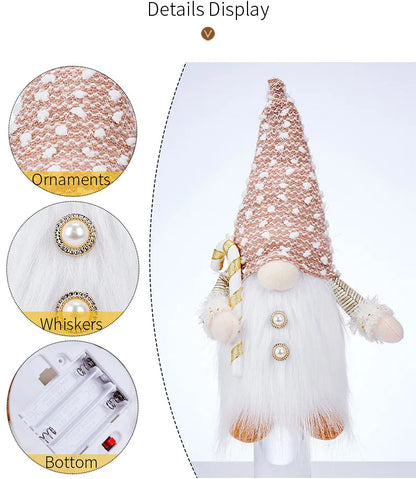 Kerstmanpop Feestdecoratie – 30 cm Kerstfiguur voor Binnen