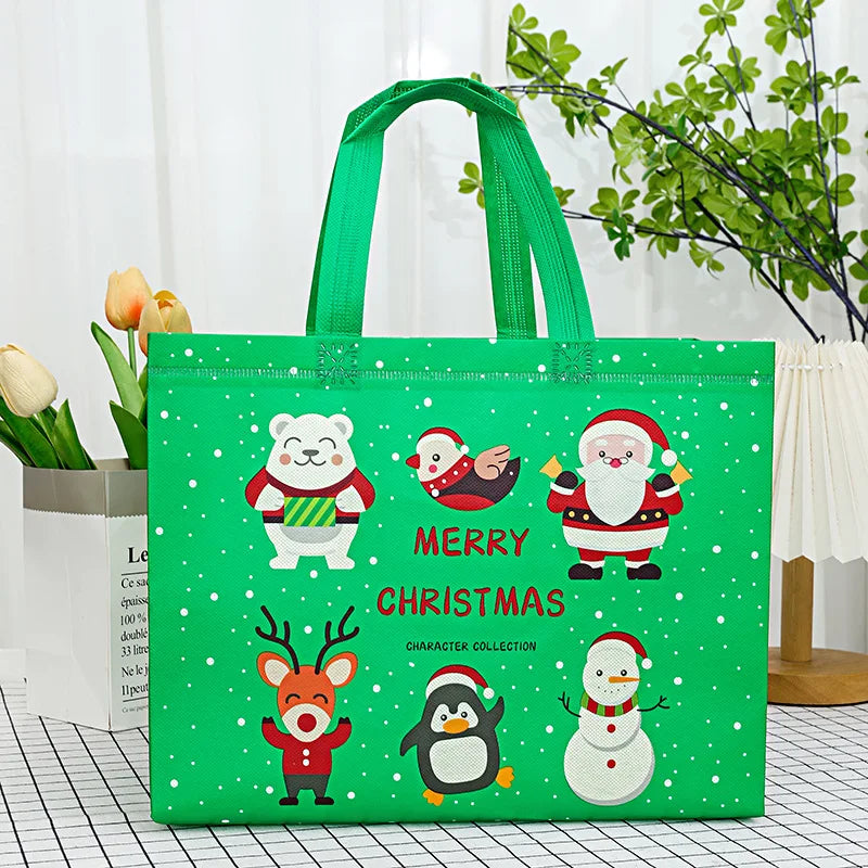 Kerstella – Herbruikbare Kerst Cadeautas 32x17x25 cm