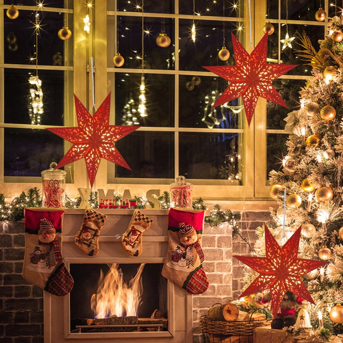 Sterrenpracht Hangster voor Kerstboom en Feestelijke Decoratie