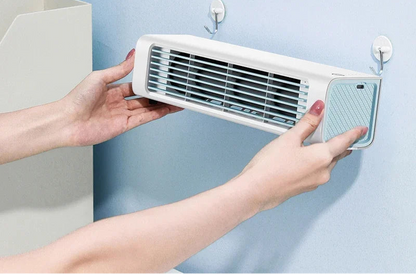 AeroBreeze Bladloze Ventilator met Accu en Afstandsbediening