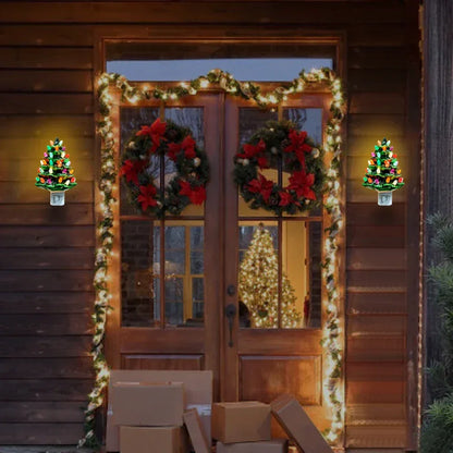 Keramisch kerstboom nachtlamp - Feestelijke decoratie voor je huis