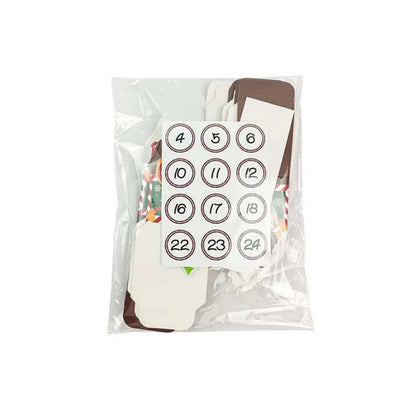 Adventella – Set van 24 Adventskalenderdoosjes voor Kerstmis