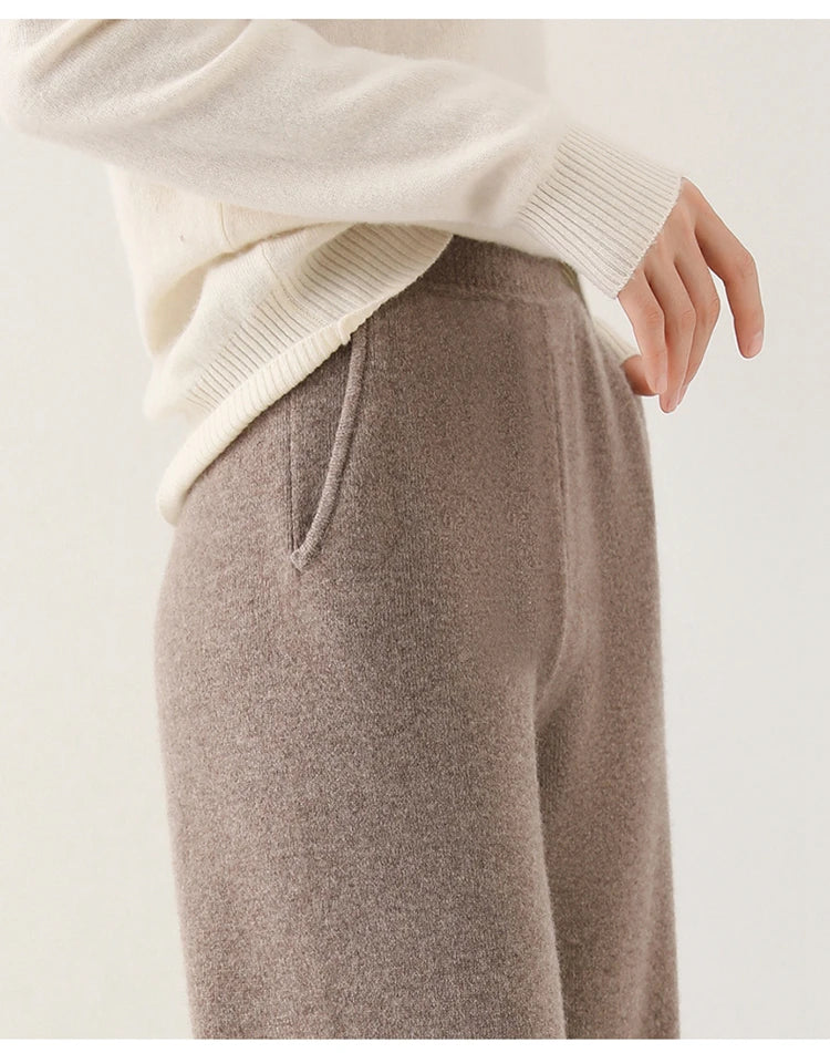 Mare Dames Corduroy Broek – Wijde Pijpen en Elastische Tailleband