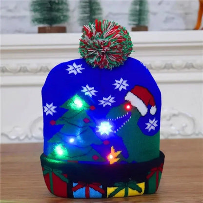 Feestlicht LED Kerstmuts – Feestelijke Muts met Verlichting