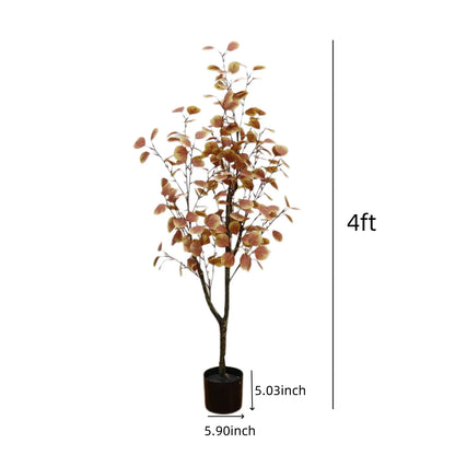 Herfstgloed Kunst Eucalyptus Boom – Sfeervolle Herfstdecoratie