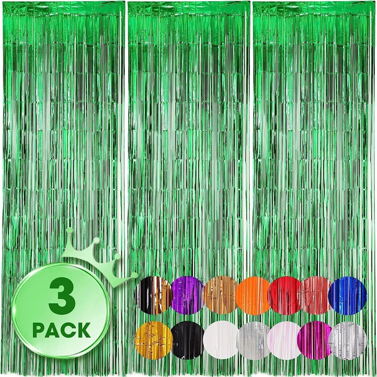 Feestgordijnen Set van 3 – Decoratieve Achtergrond voor Feesten