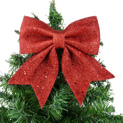 Glittersiera – Kerststrik 21 cm voor Kerstboom en Feestdecoratie