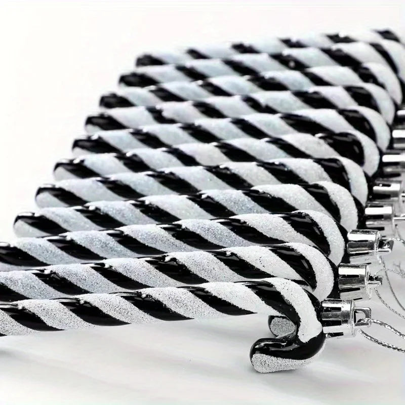 Kerst Zuurstok Hangers – Set Decoratieve Kerstboomornamenten
