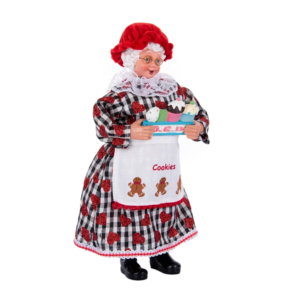 Kerstviona – Kerstboomtopper Kerstvrouw van 28 cm