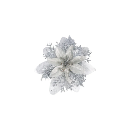 Goudglans – Glitter Kerstbloemen voor Kerstboom en Woondecoratie