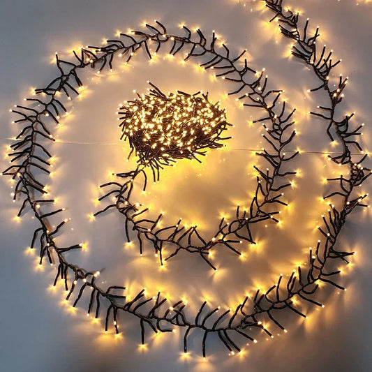 Kerstverlichting 10 Meter met 1000 Warmwitte LED Lampjes