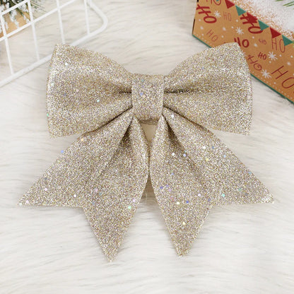 Glittersiera – Kerststrik 21 cm voor Kerstboom en Feestdecoratie