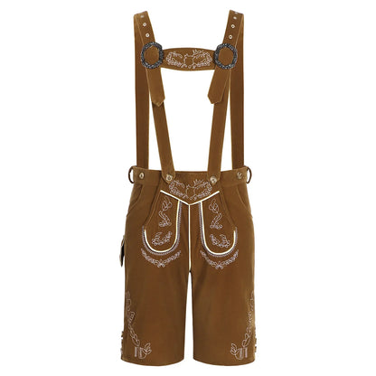 Heren Oktoberfest set met vest, shirt en broek - Trachten geïnspireerde feestkleding