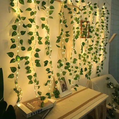 LED Klimopslinger – Decoratieve Lichtketting voor Binnen en Buiten
