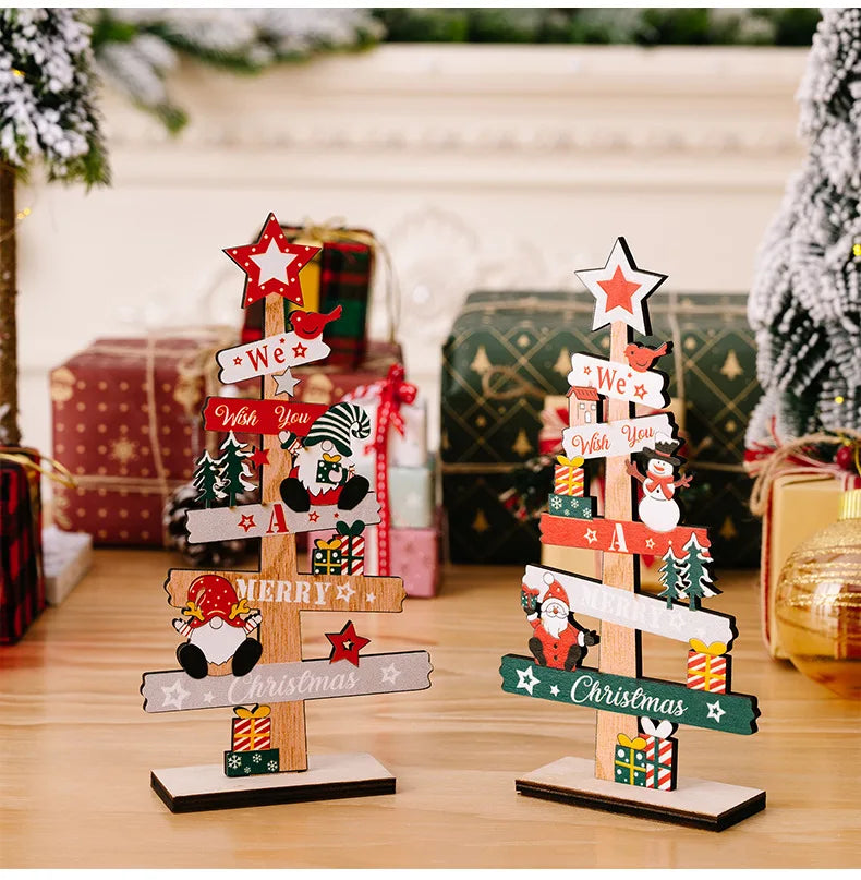 Kerstmanpret – Kerstboomdecoratie met Kerstman en Feestbordje
