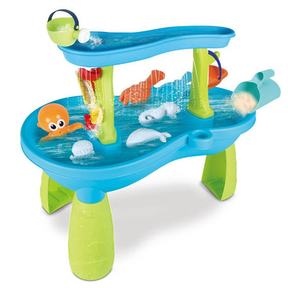 Norvo Dubbel-Laagse Zand- en Watertafel Sensorisch Speelplezier