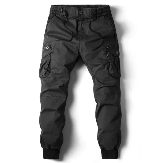 Varek Heren Cargo Joggingbroek met Zakken – Comfort & Stijl