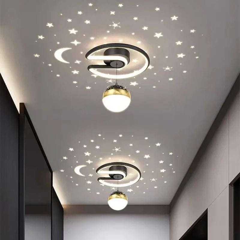 Sterrenkoepel – LED plafondlamp met sterrenhemel-effect, 50 cm