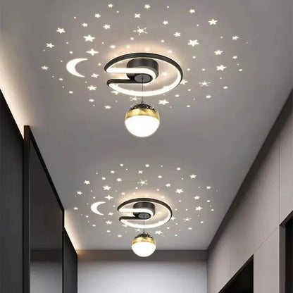 Sterrenkoepel – LED plafondlamp met sterrenhemel-effect, 50 cm