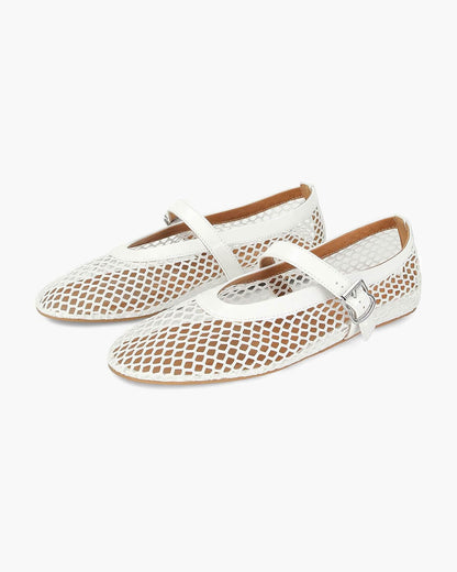 LuchtElegance Mesh Ballerina's voor Dames – Licht en Comfortabel