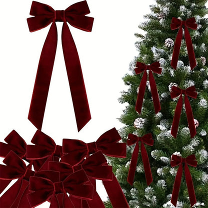 Roodstrik – Grote Rode Kerststrik voor Kerstboom en Feestdecoratie