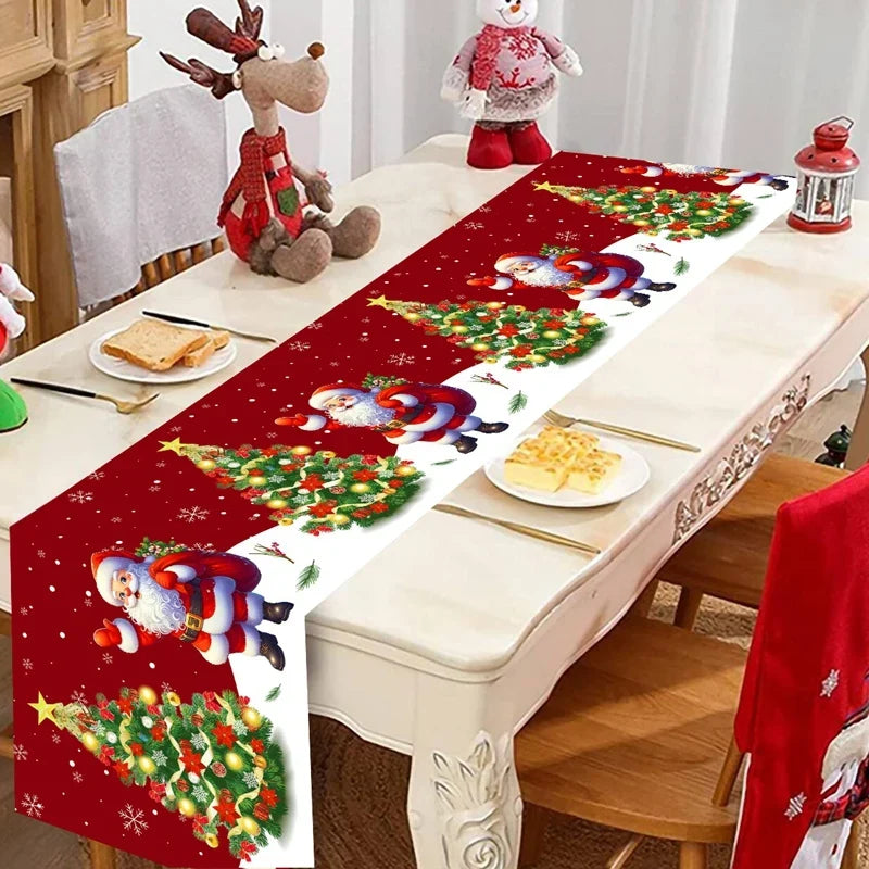 Peperkoekpret Kersttafelloper – Feestelijke Tafeldecoratie