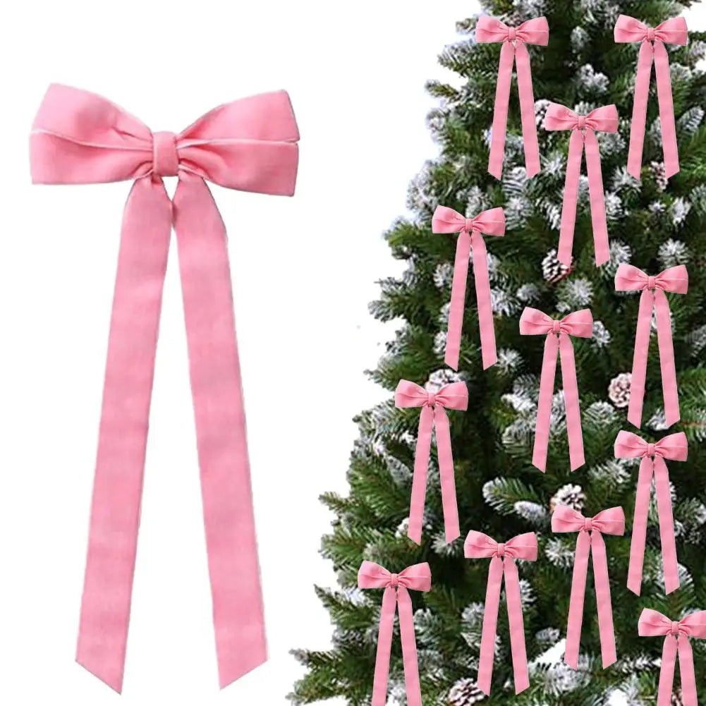 Kerststrikken – Set van 12 Decoratieve Strikken voor de Kerstboom