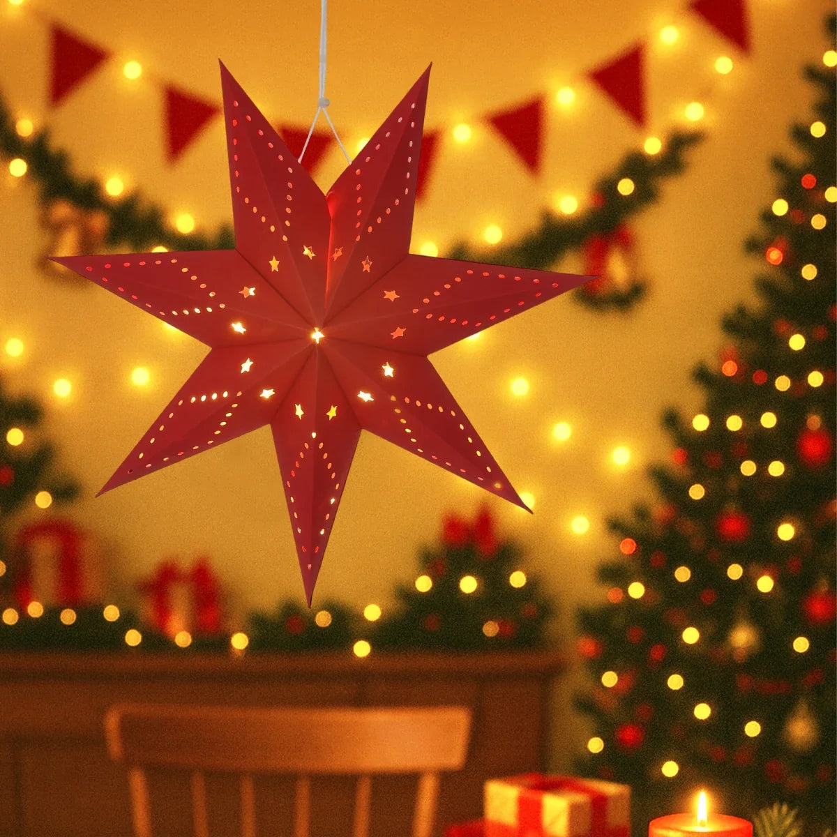 Sterrenpracht Hangster voor Kerstboom en Feestelijke Decoratie