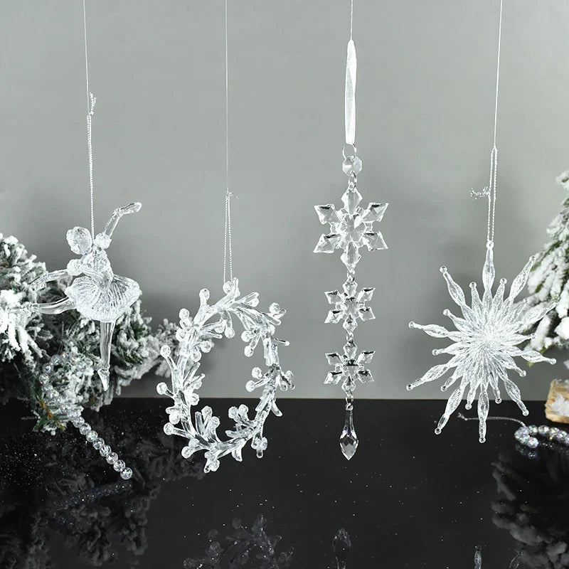 Sneeuwster Decoratieve Kersthanger voor Kerstboom en Feestdagen