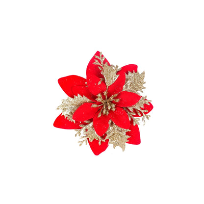 Goudglans – Glitter Kerstbloemen voor Kerstboom en Woondecoratie