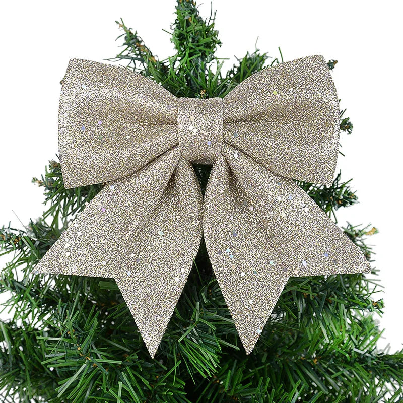 Glittersiera – Kerststrik 21 cm voor Kerstboom en Feestdecoratie