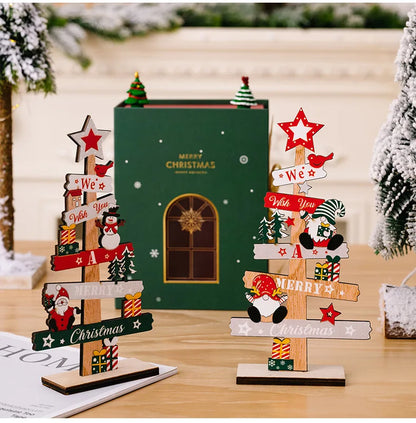 Kerstmanpret – Kerstboomdecoratie met Kerstman en Feestbordje