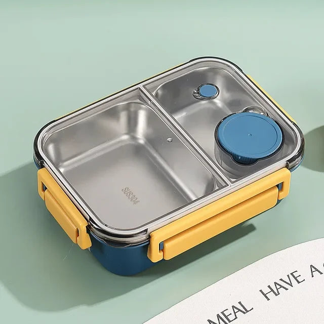 LunchMate Herbruikbare Lunchdoos – Compacte Brooddoos voor Onderweg