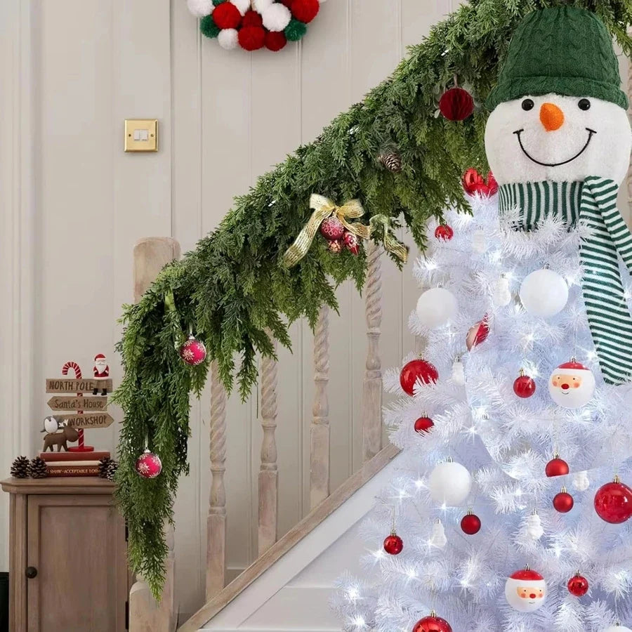 Wintergroen – Kunstkerstslinger van 275 cm voor Feestelijke Decoratie
