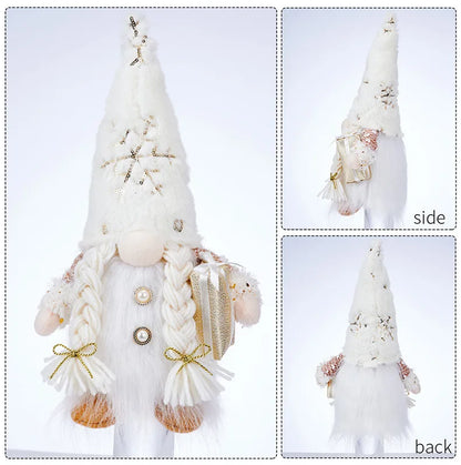 Kerstmanpop Feestdecoratie – 30 cm Kerstfiguur voor Binnen