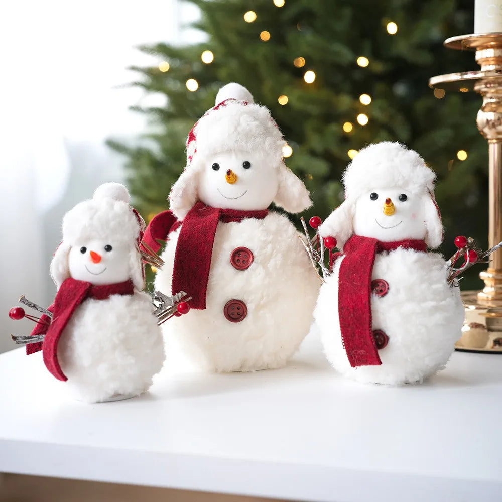 Kerst Sneeuwpop Hanger – Decoratieve Kerstboomversiering