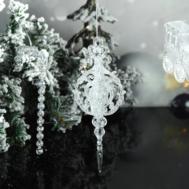 Sneeuwster Decoratieve Kersthanger voor Kerstboom en Feestdagen