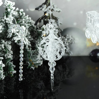 Sneeuwster Decoratieve Kersthanger voor Kerstboom en Feestdagen