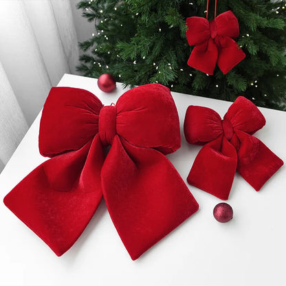 Kerststrikken – Grote Decoratieve Strikken voor Kerstboom en Feestdecoratie