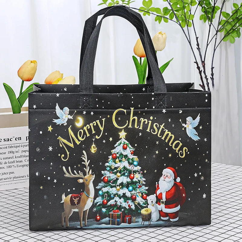 Kerstella – Herbruikbare Kerst Cadeautas 32x17x25 cm