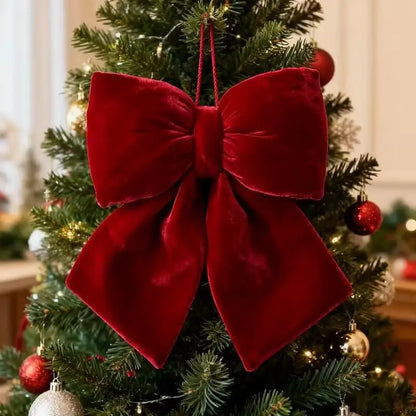 Kerststrikken – Grote Decoratieve Strikken voor Kerstboom en Feestdecoratie