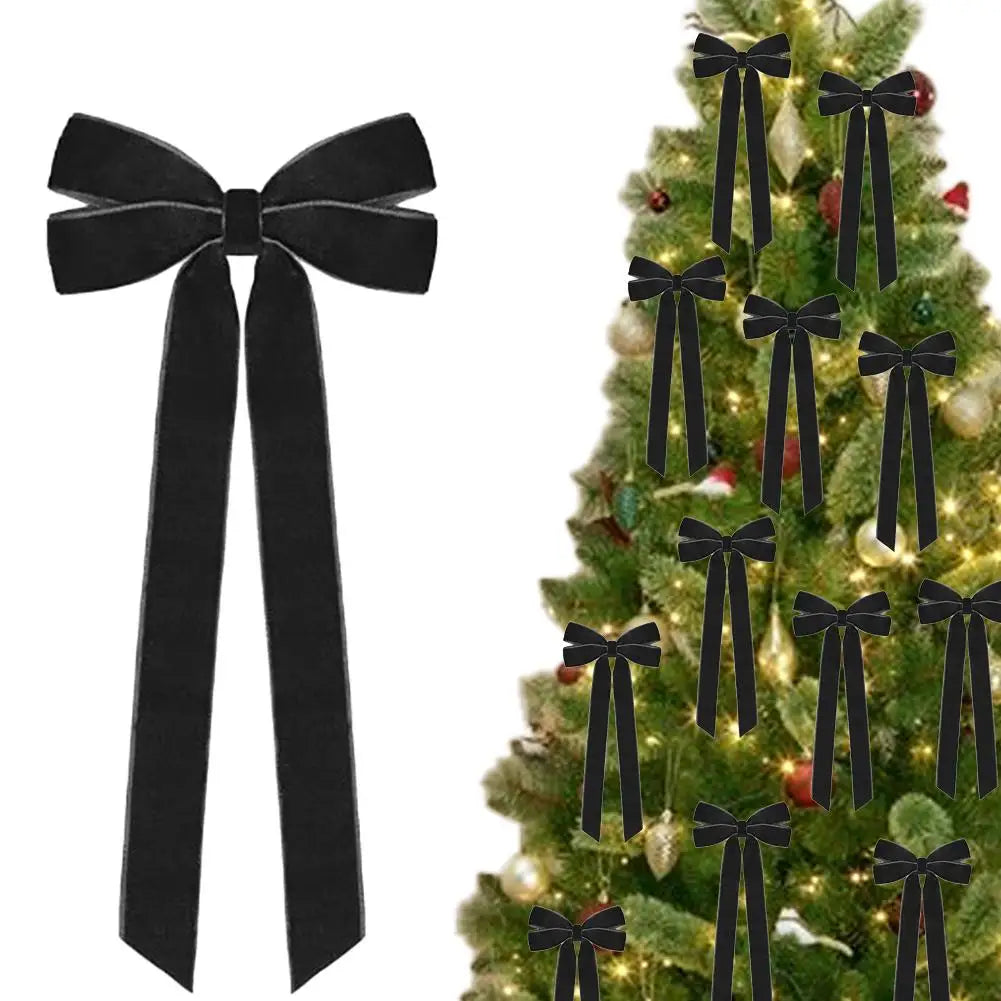 Kerststrikken – Set van 12 Decoratieve Strikken voor de Kerstboom