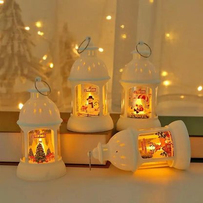 SantaGlow - LED-lampen met kerstmanmotief voor een feestelijke en gezellige kerstsfeer