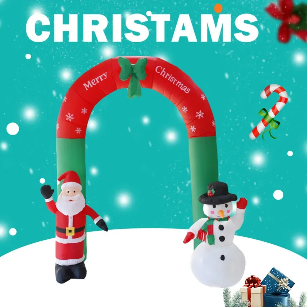 Opblaasfiguur Noël – Decoratieve Kerstversiering voor Binnen en Buiten
