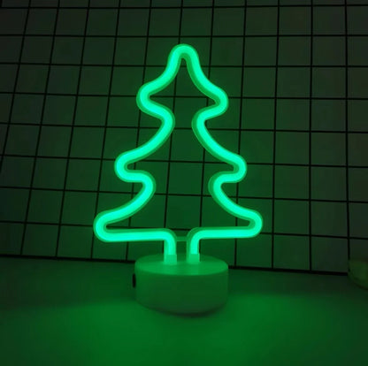 Kerstlicht Neonboom – LED Sfeerverlichting met USB-aansluiting